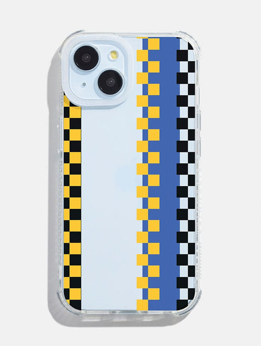 Multi Colour Check Shock iPhone Case