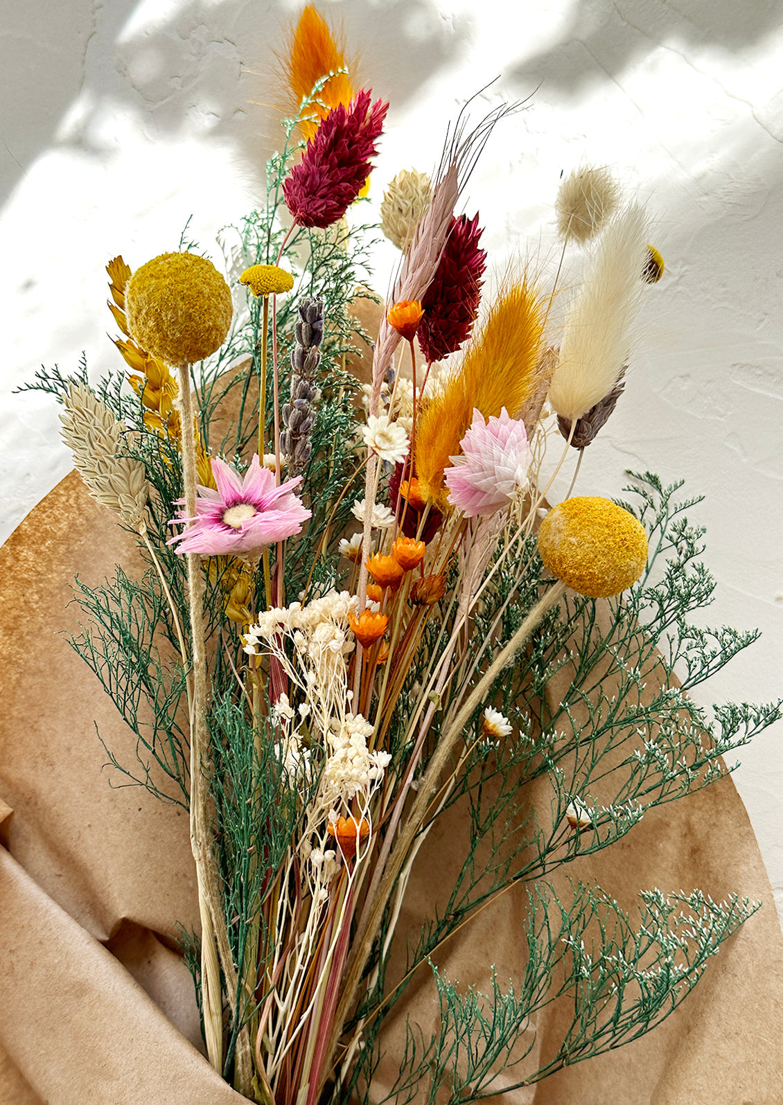 Bit of Color Dried Bouquet