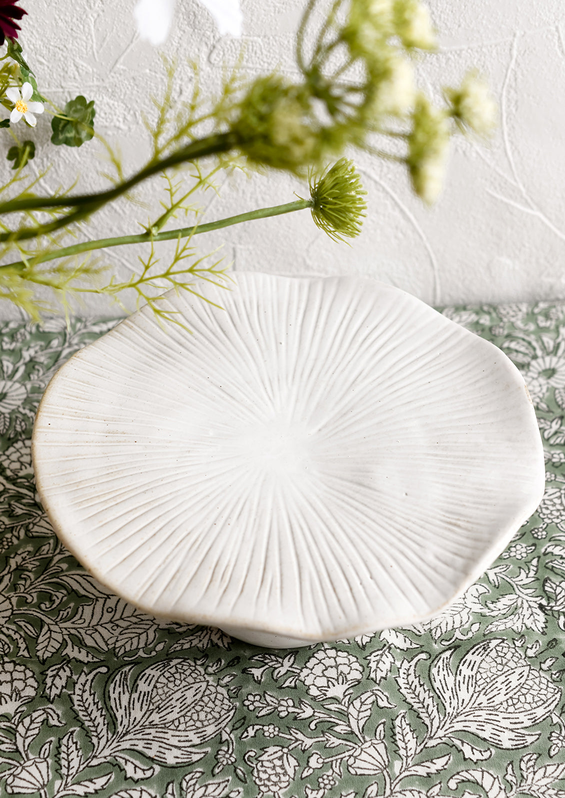 Mushroom Ceramic Pedestal