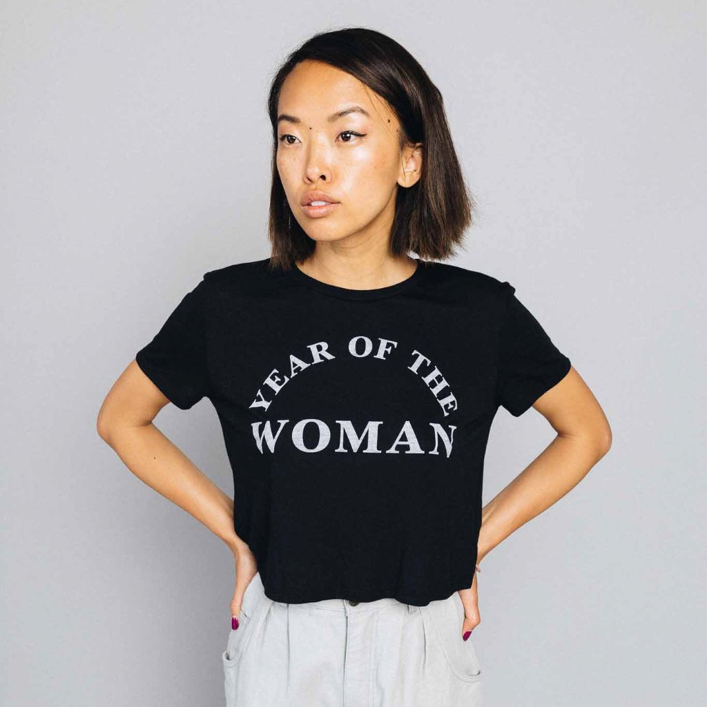 Year Of The Woman Cropped Tee