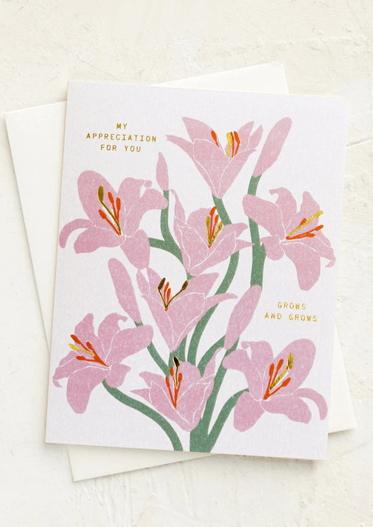 My Appreciation For You Grows & Grows Card