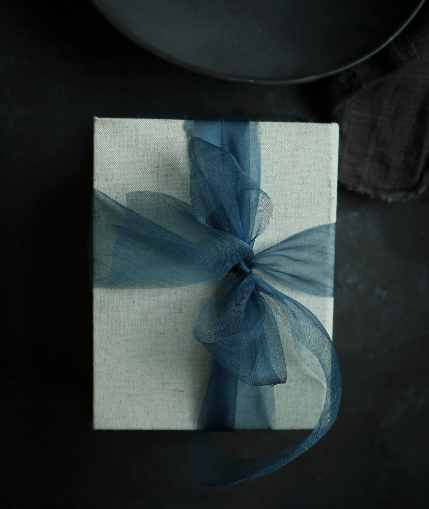 Mystic Blue {Gossamer} Silk Ribbon