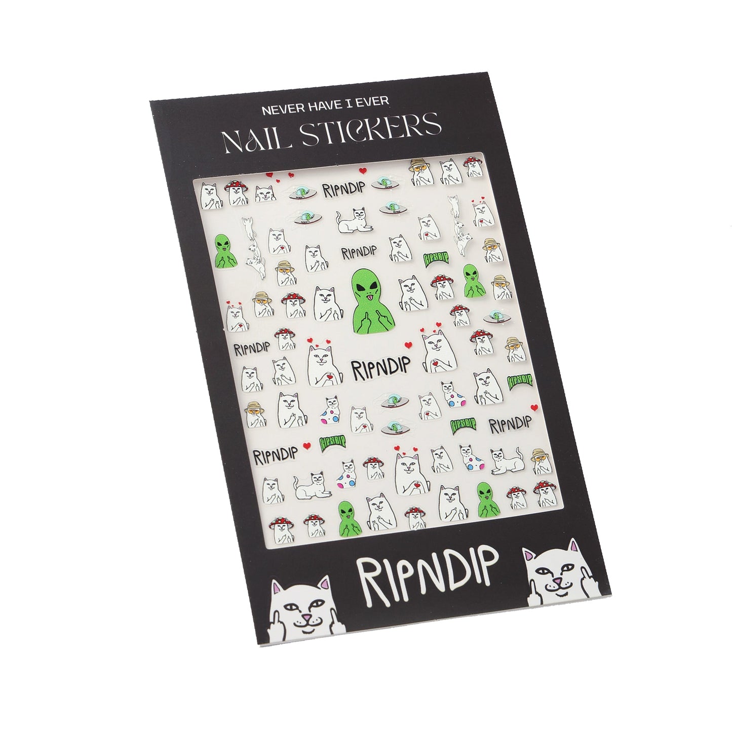 Lord Nermal And Alien Nail Stickers