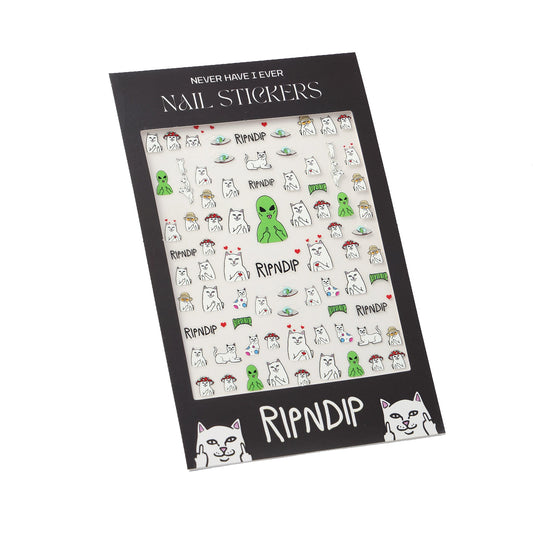 Lord Nermal And Alien Nail Stickers