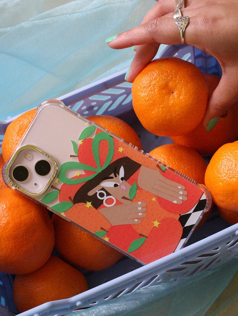 Naomi Anderson-Subryan x Skinnydip Oranges Please Shock iPhone Case