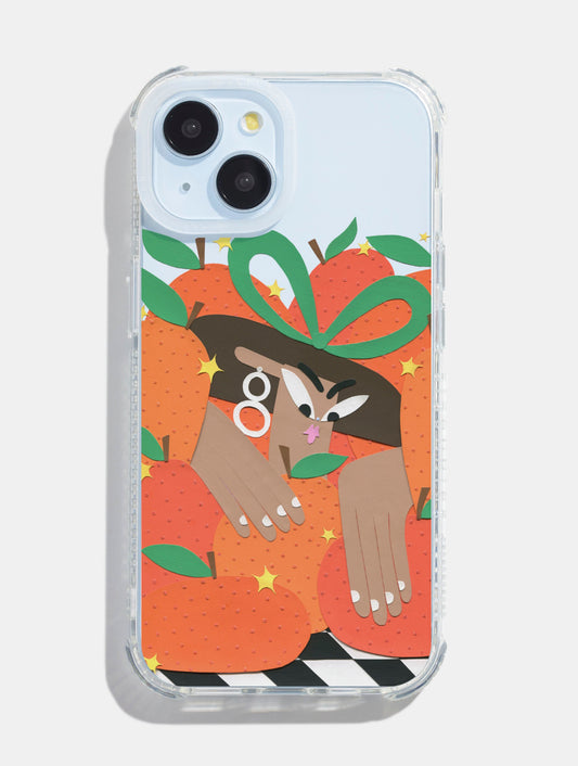 Naomi Anderson-Subryan x Skinnydip Oranges Please Shock iPhone Case