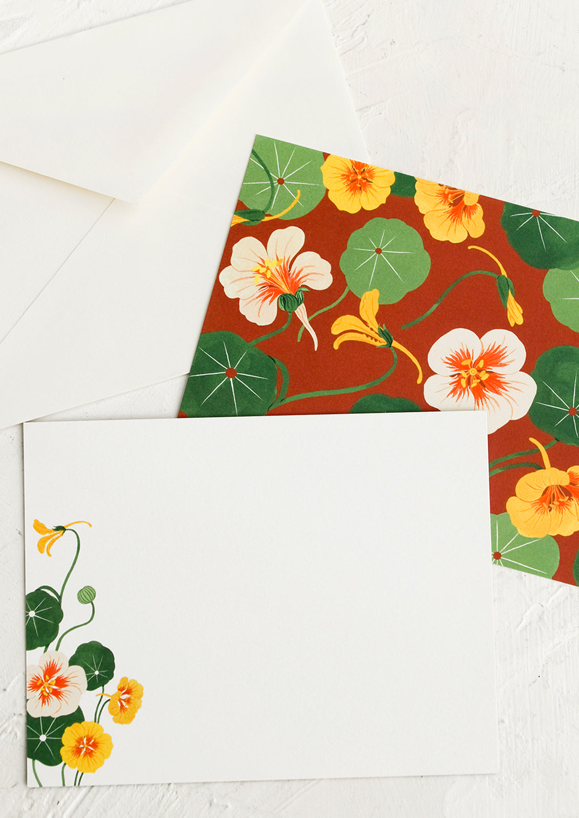 Nasturtiums Notecard Set