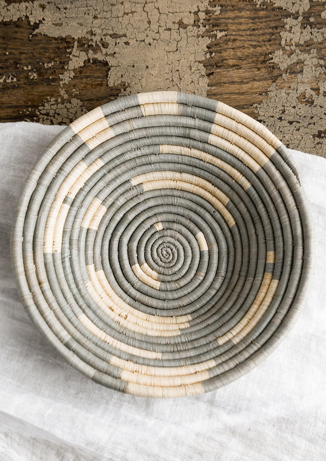 Nearshore Raffia Bowl