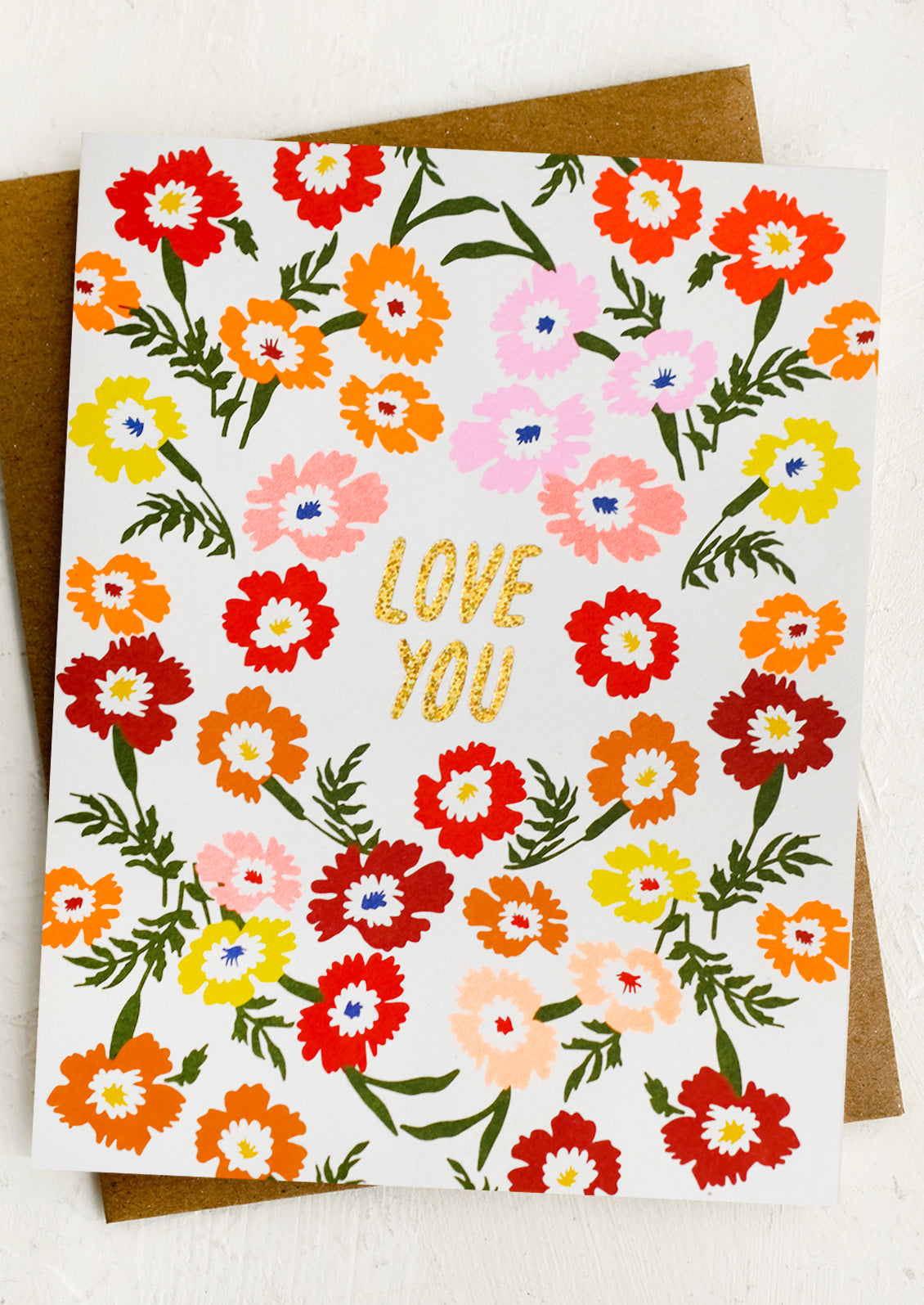 Dianthus Love You Card