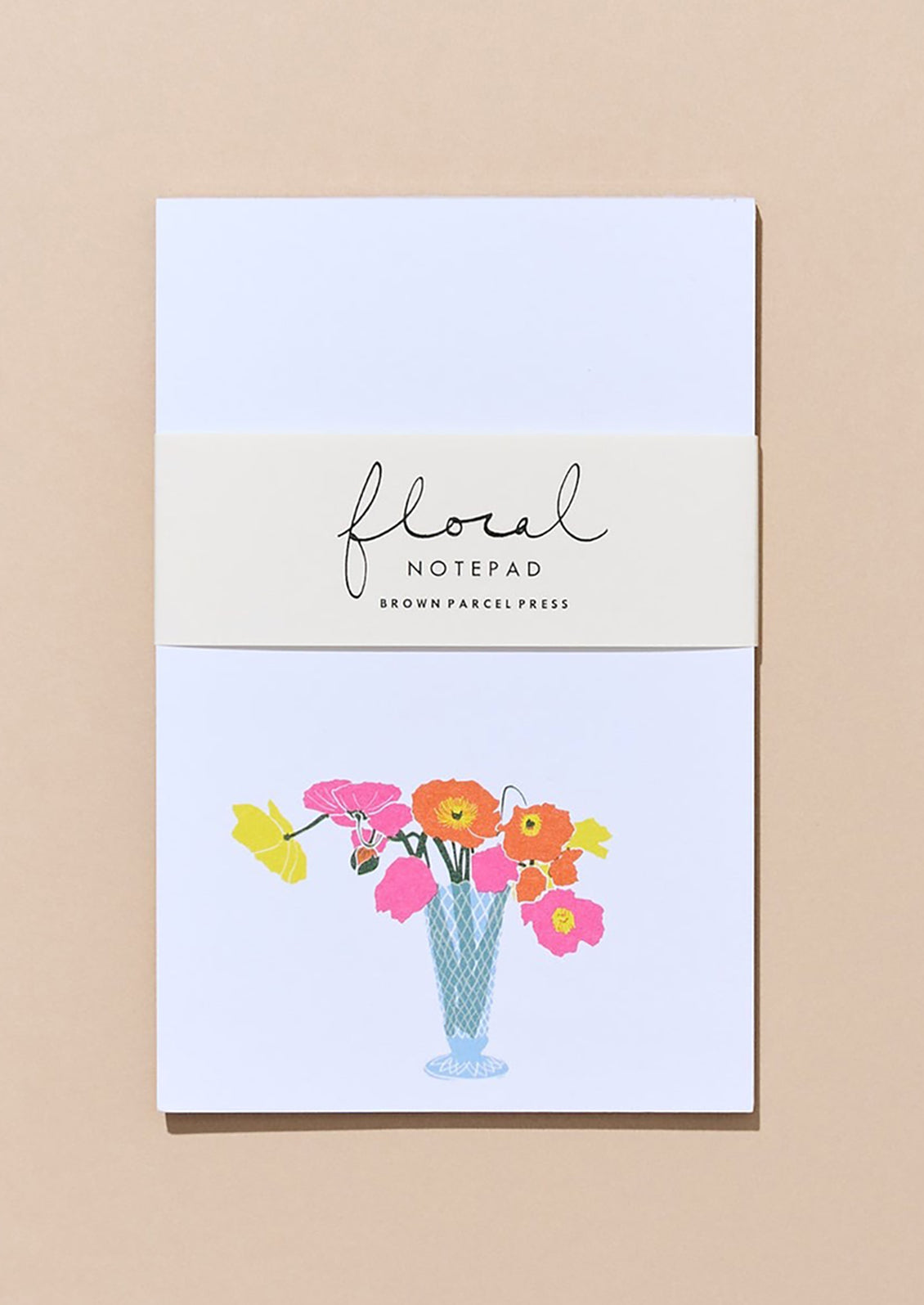 Neon Poppies Notepad