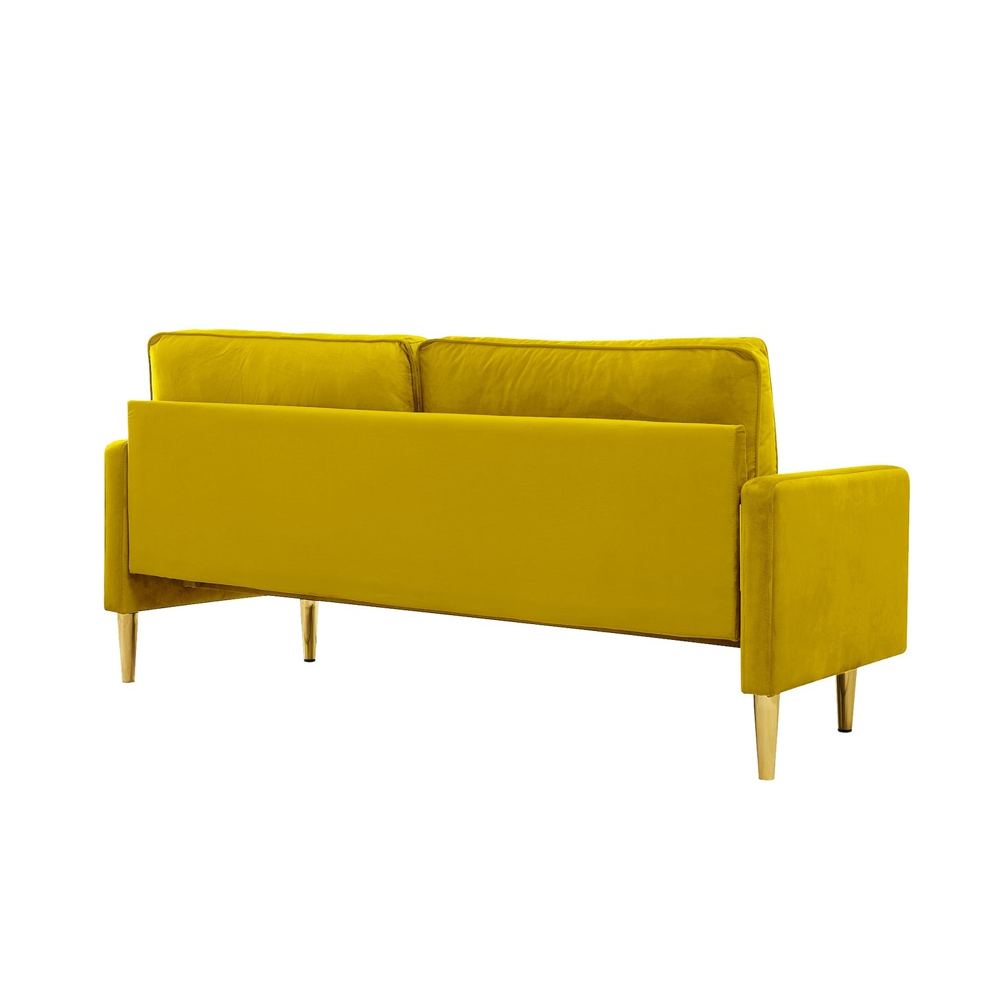 Nestle Velvet Loveseat with Button Tufted Seating