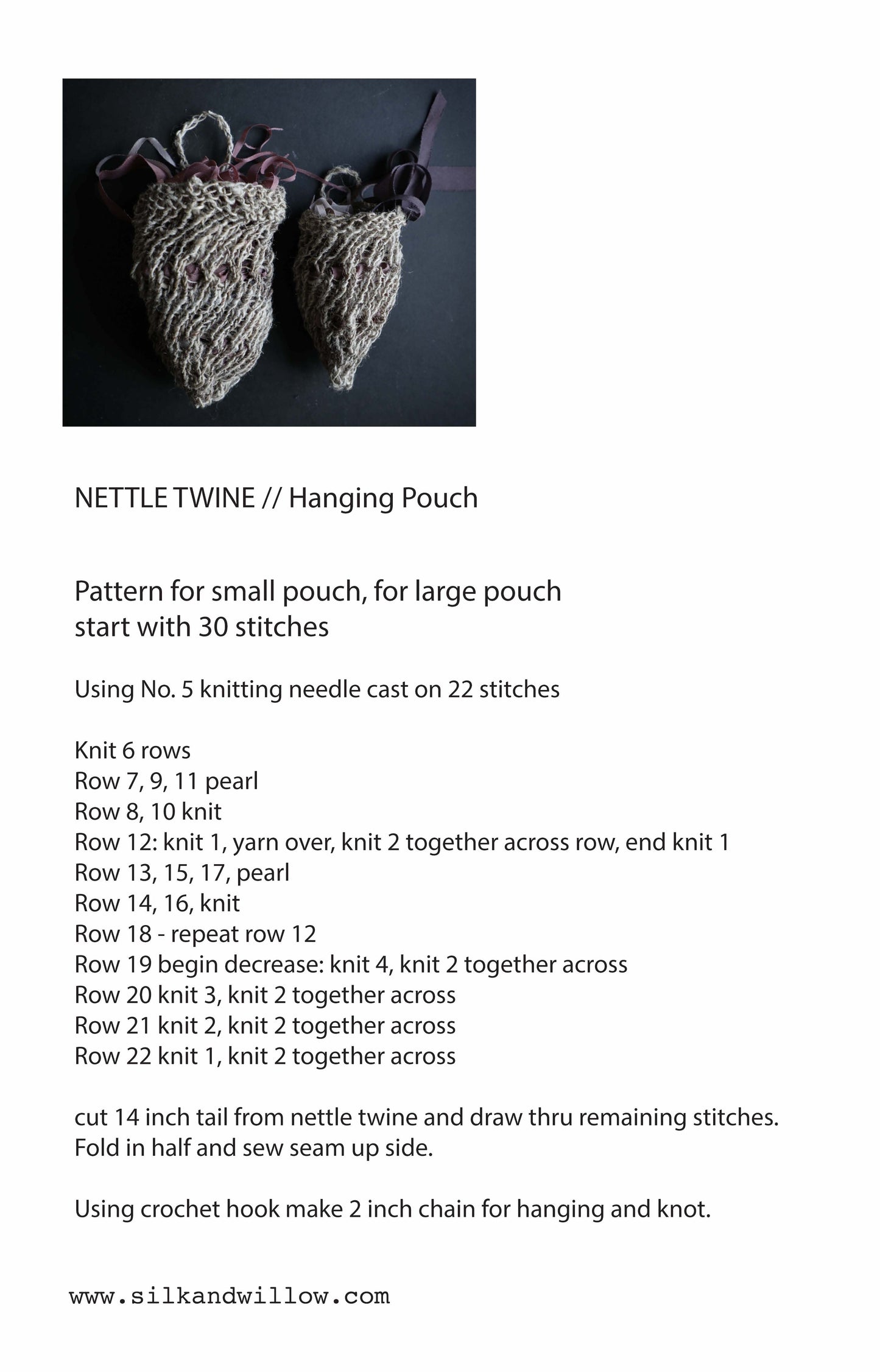 Twine / Organic Nettle Skein