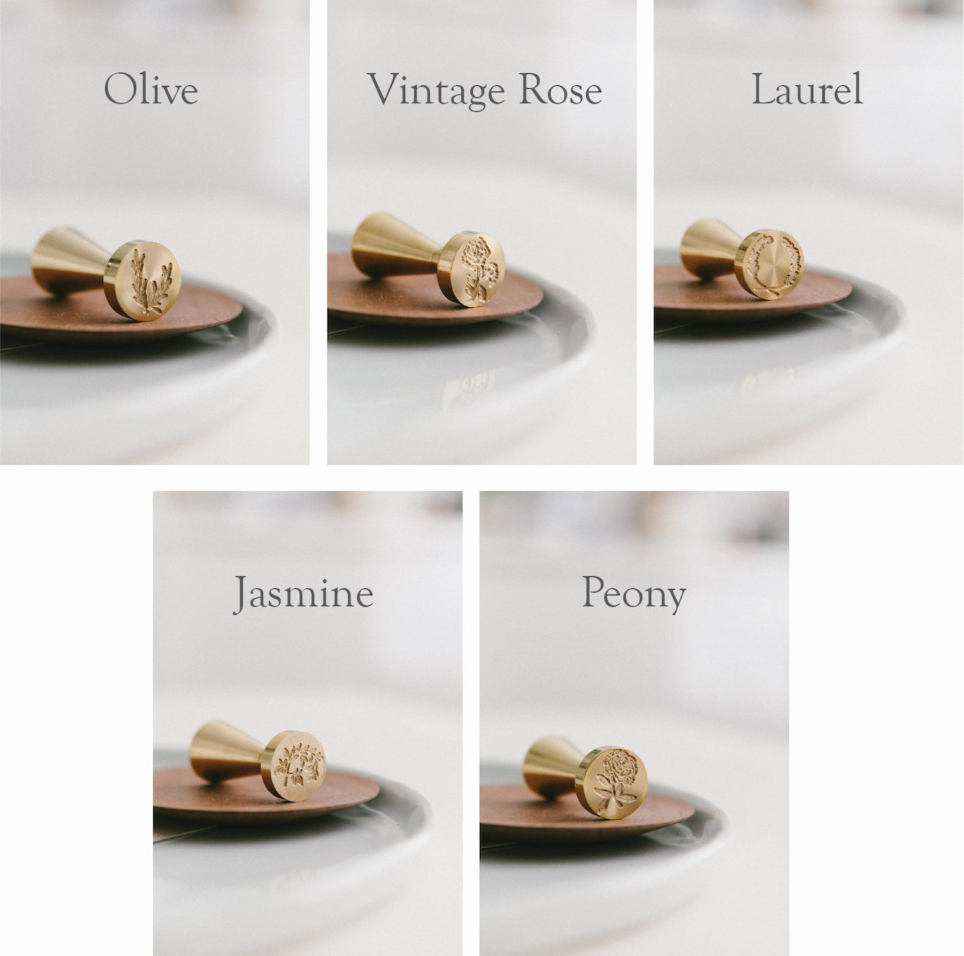 Brass Wax Seal Sets by WRITTEN WORD CALLIGRAPHY