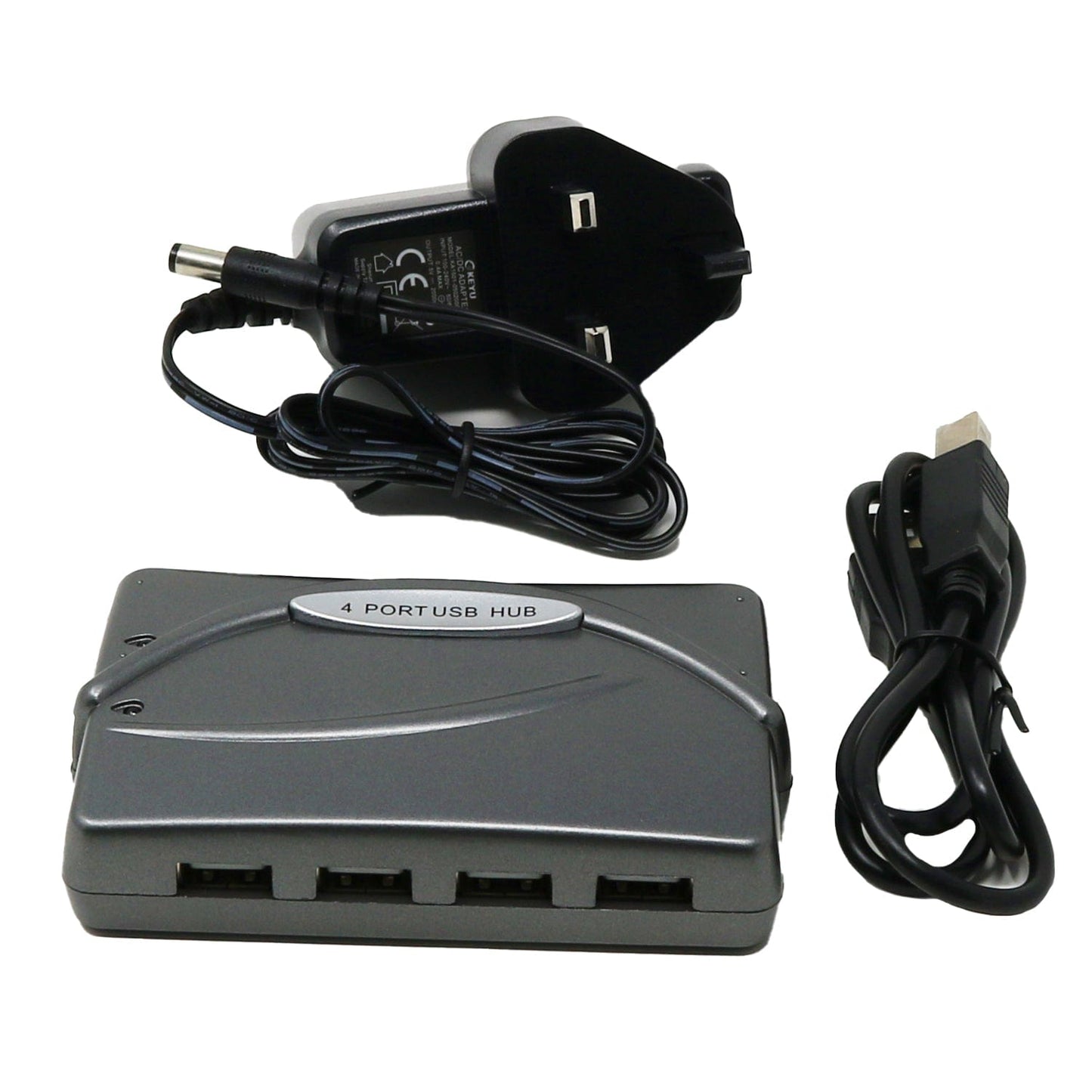 NewLink 4 Port USB Hub - UK 5V 2A [Discontinued]