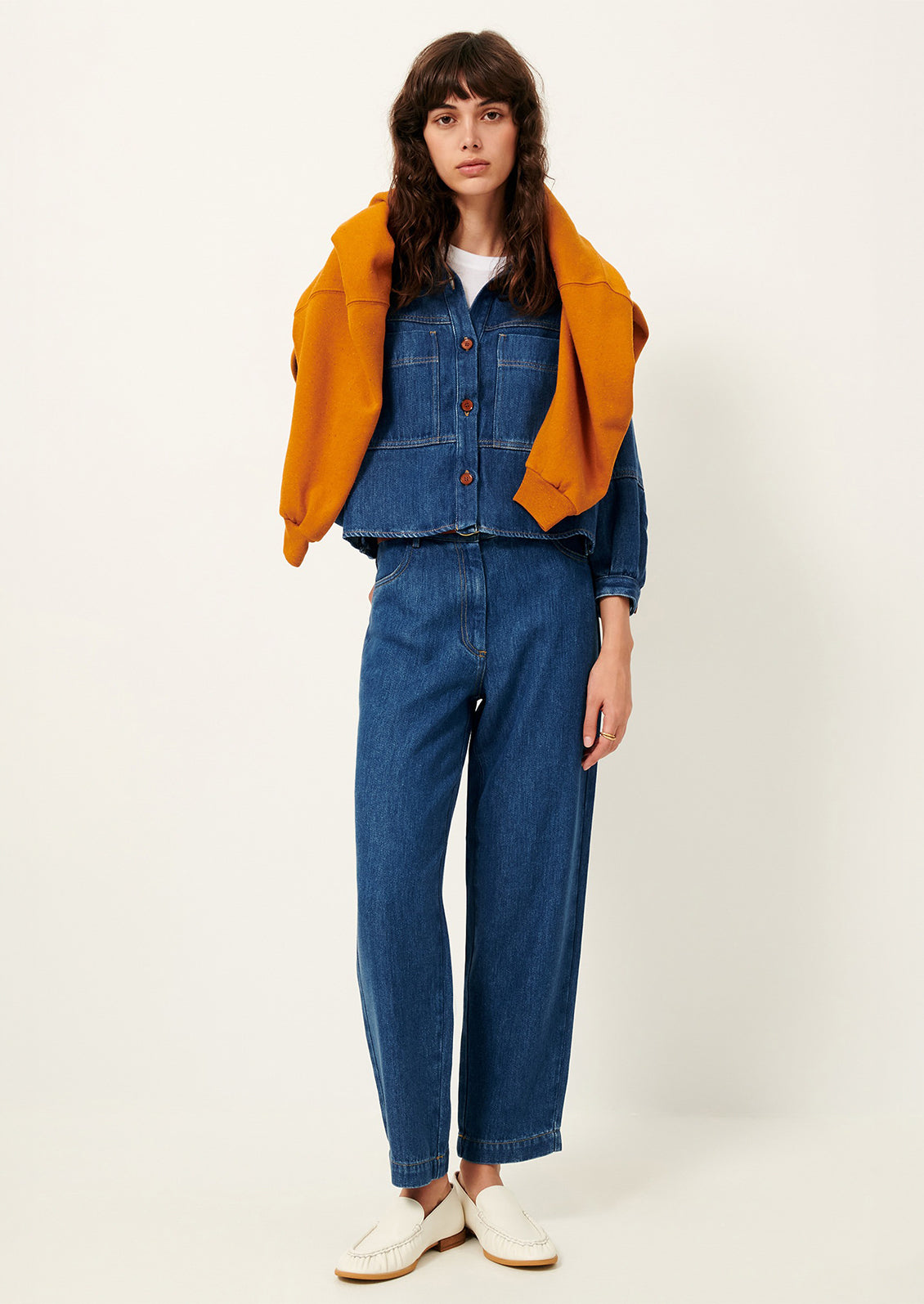 Nica Pant in Denim Blue