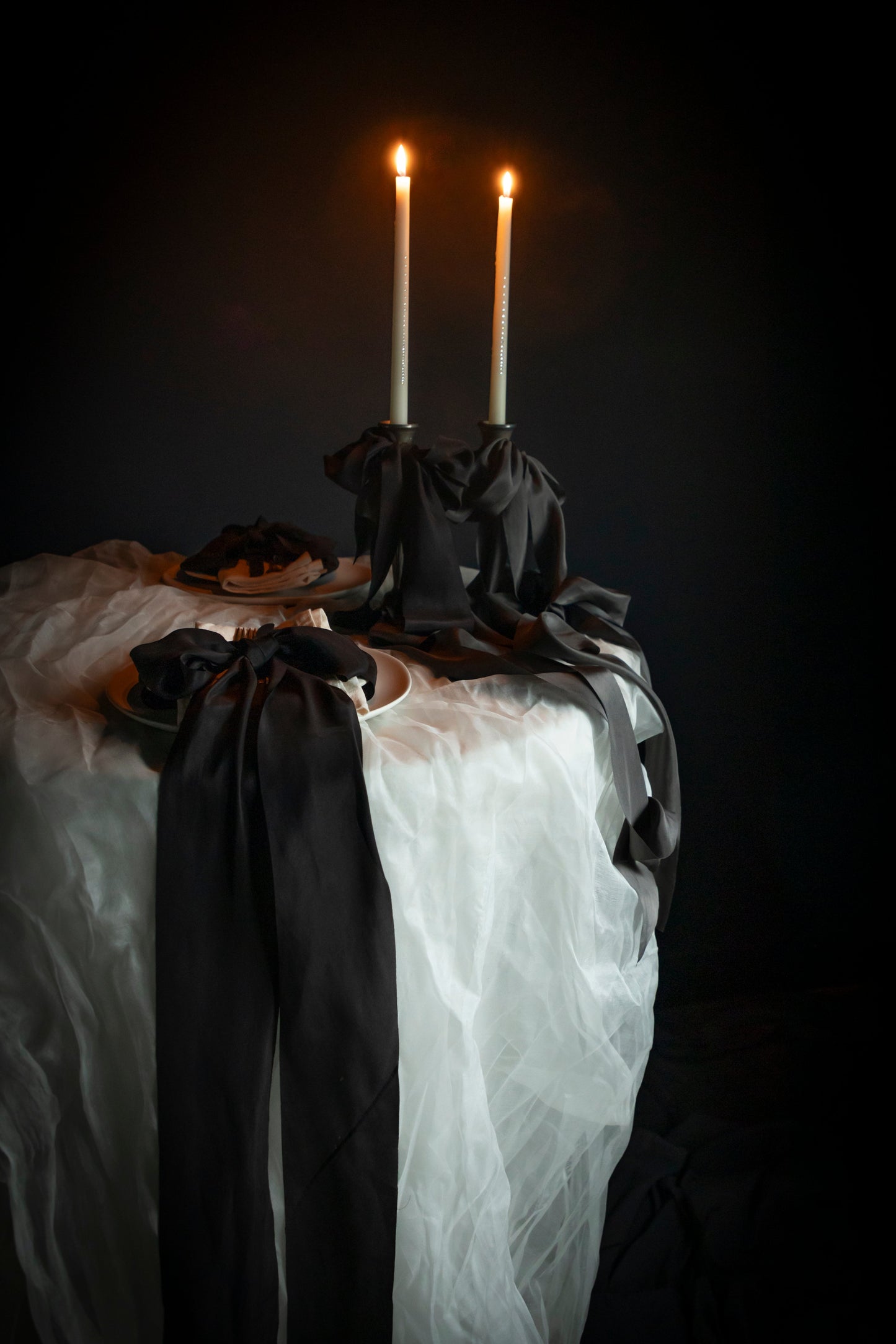 Noir Silk Ribbon