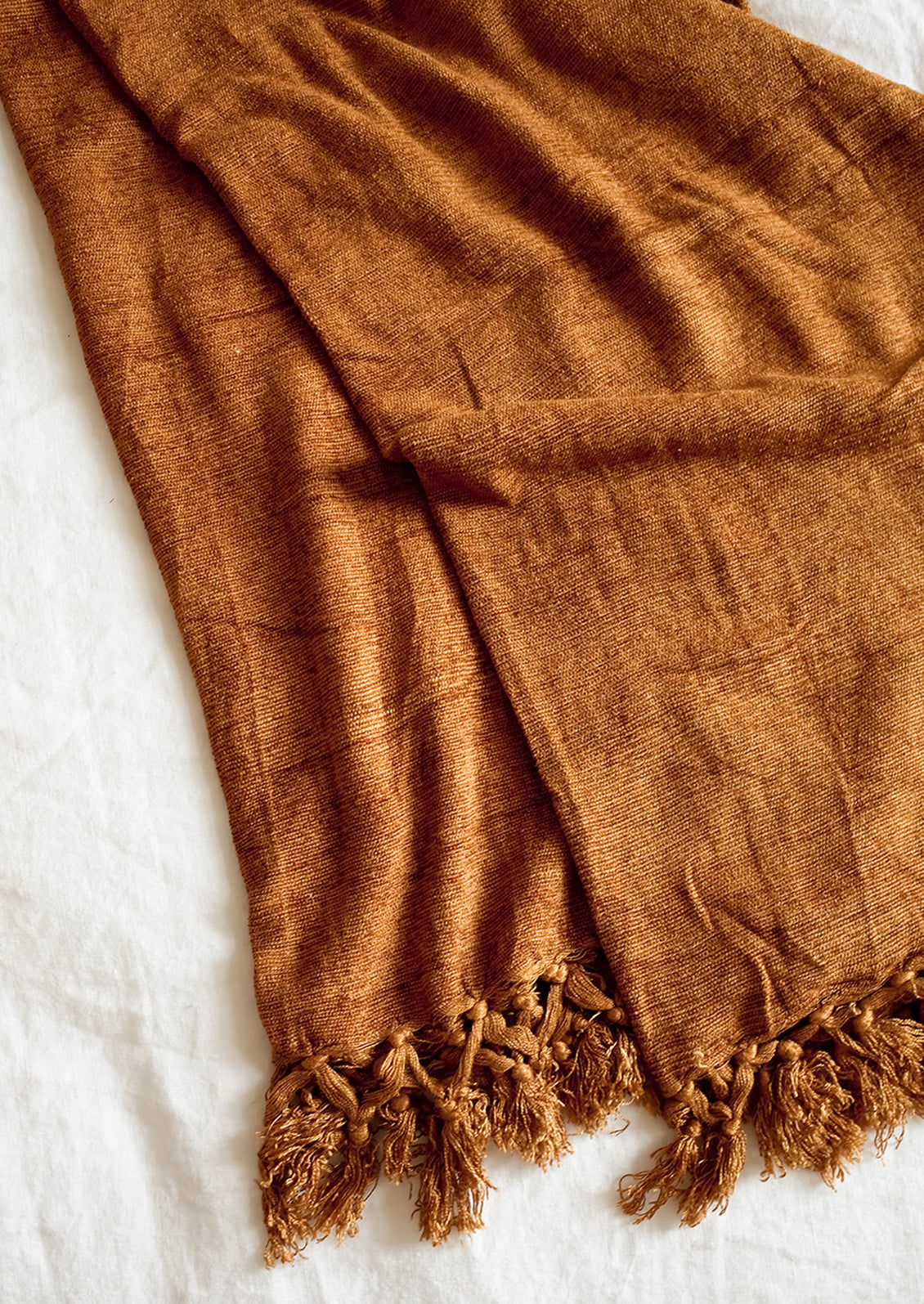 Noisette Chenille Throw