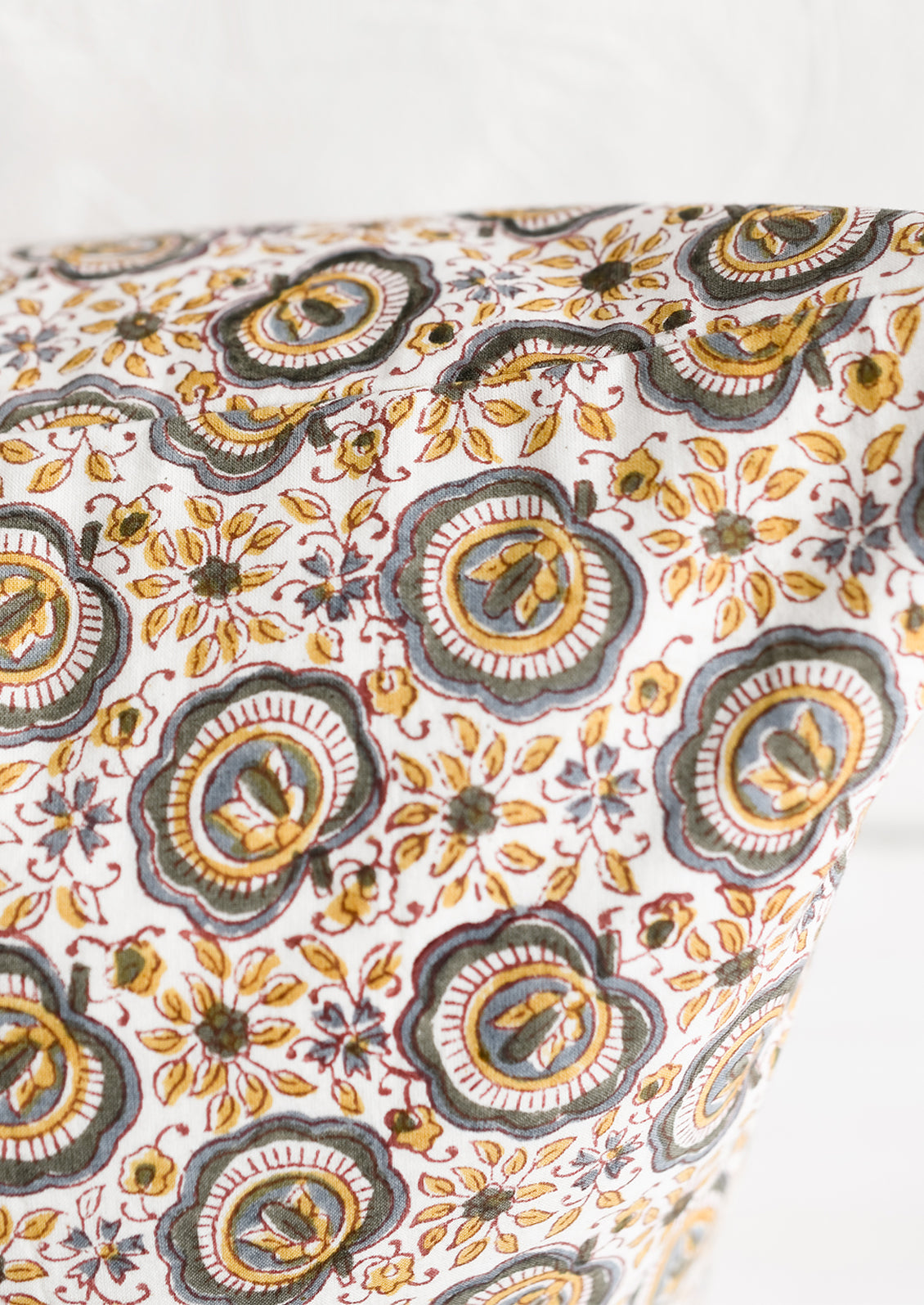 Nura Block Print Pillow
