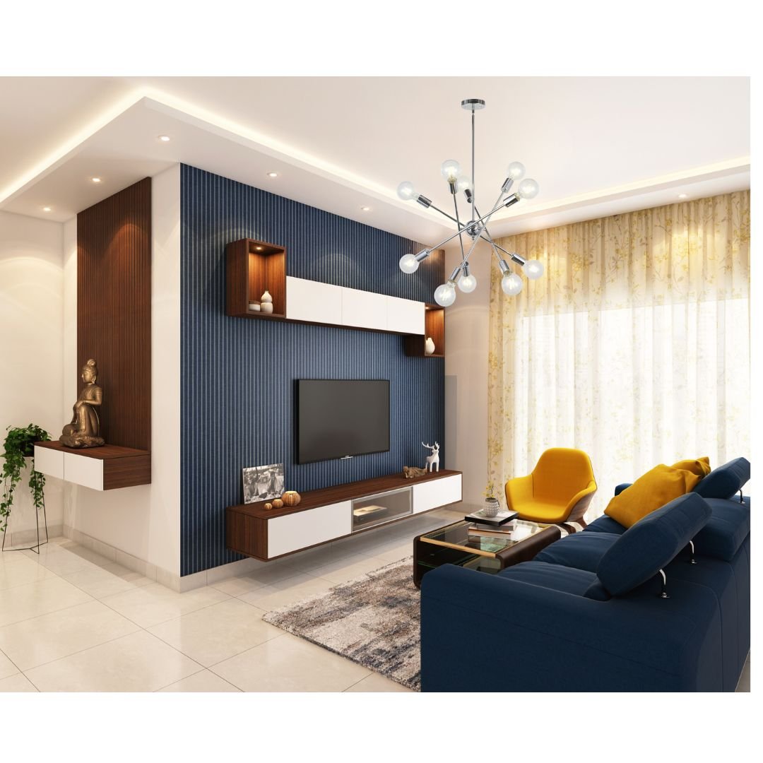 Oceanic 10-Light Modern Chandelier with Adjustable Arms