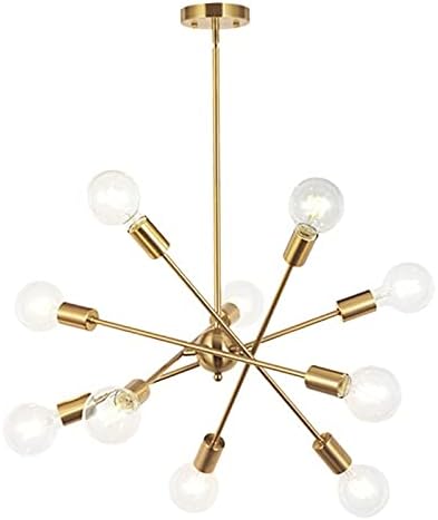 Oceanic 10-Light Modern Chandelier with Adjustable Arms