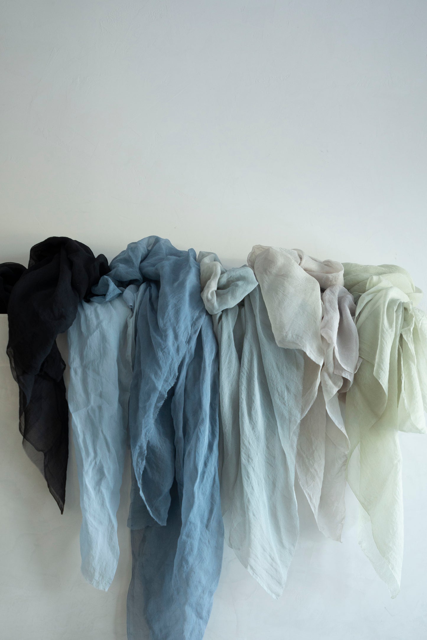 Styling Silks / Plant Dyed Ocean Collection