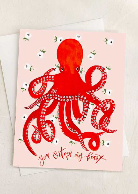 You Octopi My Heart Card