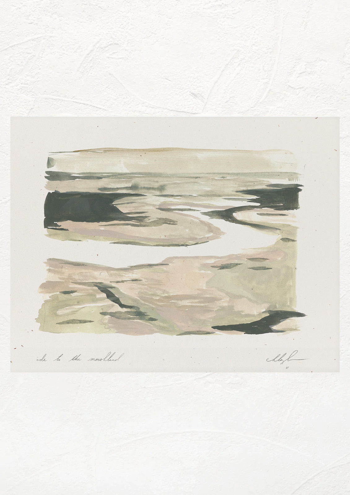 Ode To The Marshland Print