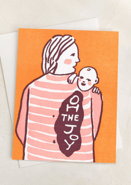 Oh the Joy Baby Card
