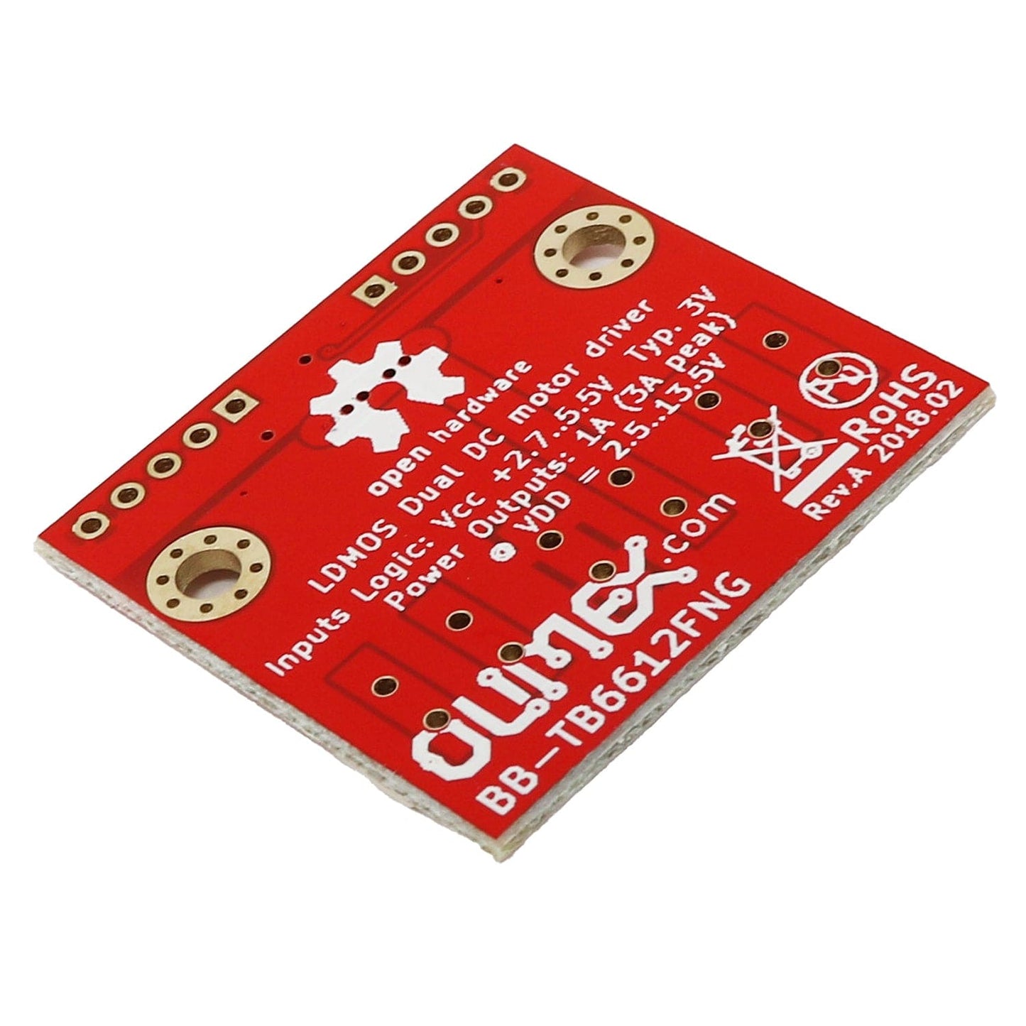 Olimex BB-TB6612 Dual Motor Driver with PWM