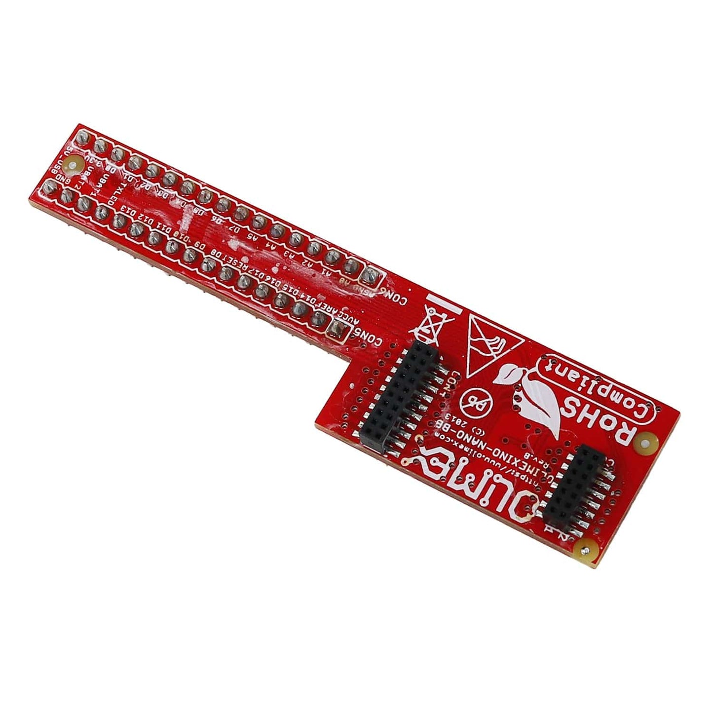 Olimexino Nano BB - Breadboard Connector Module