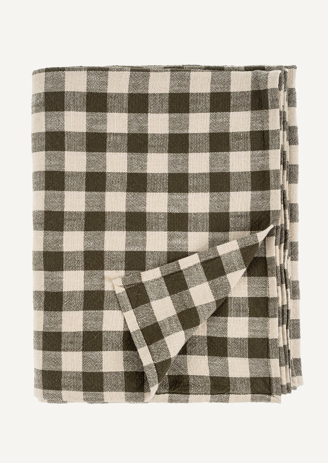 Gingham Cotton Tablecloth