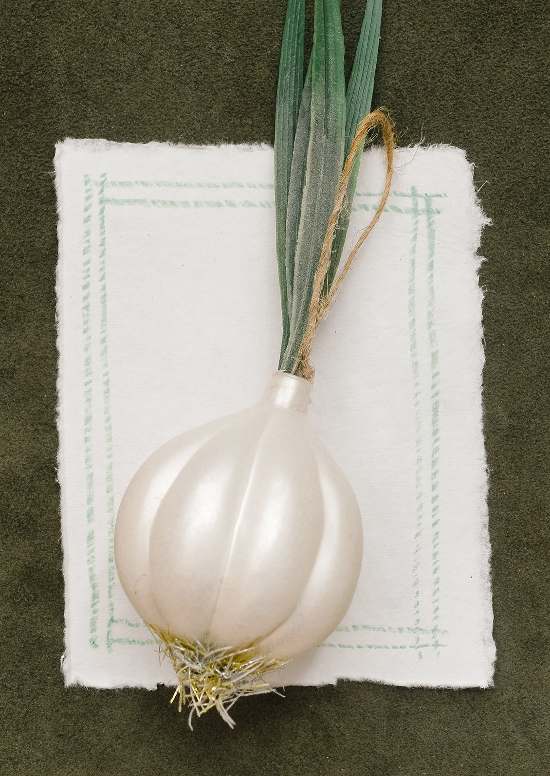 Prize Winning Onion Ornament