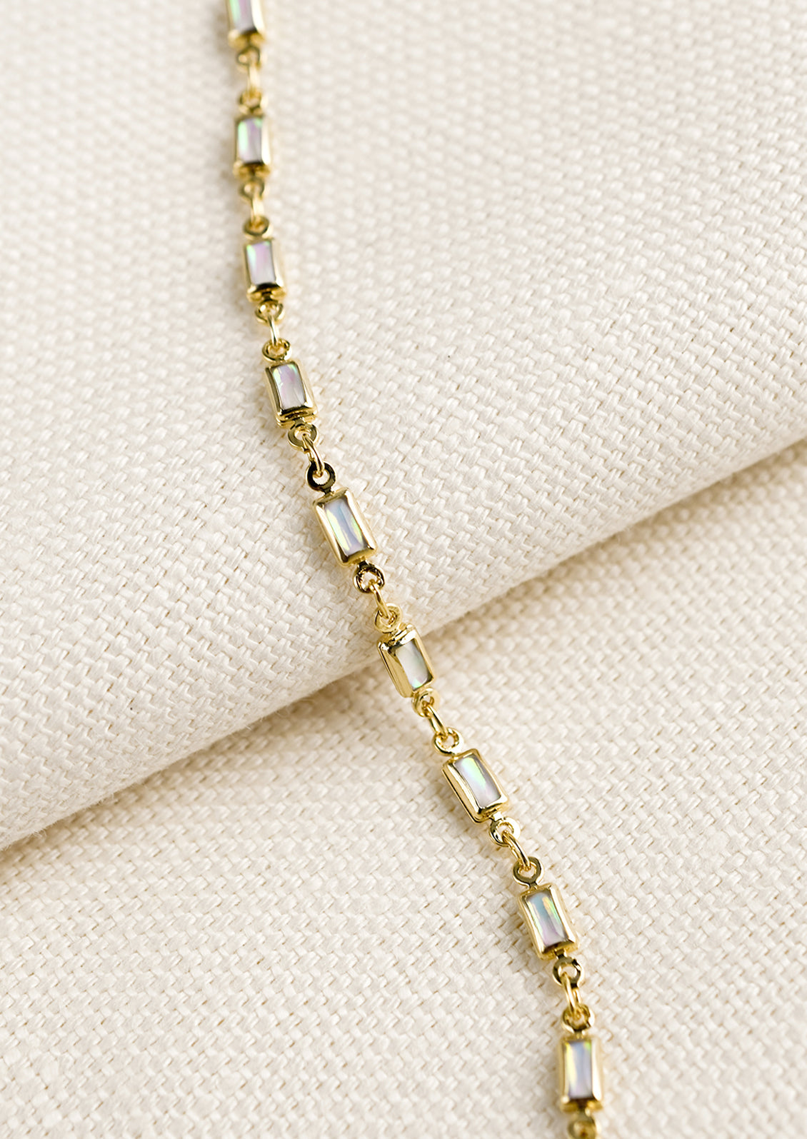 Opal Baguette Bracelet