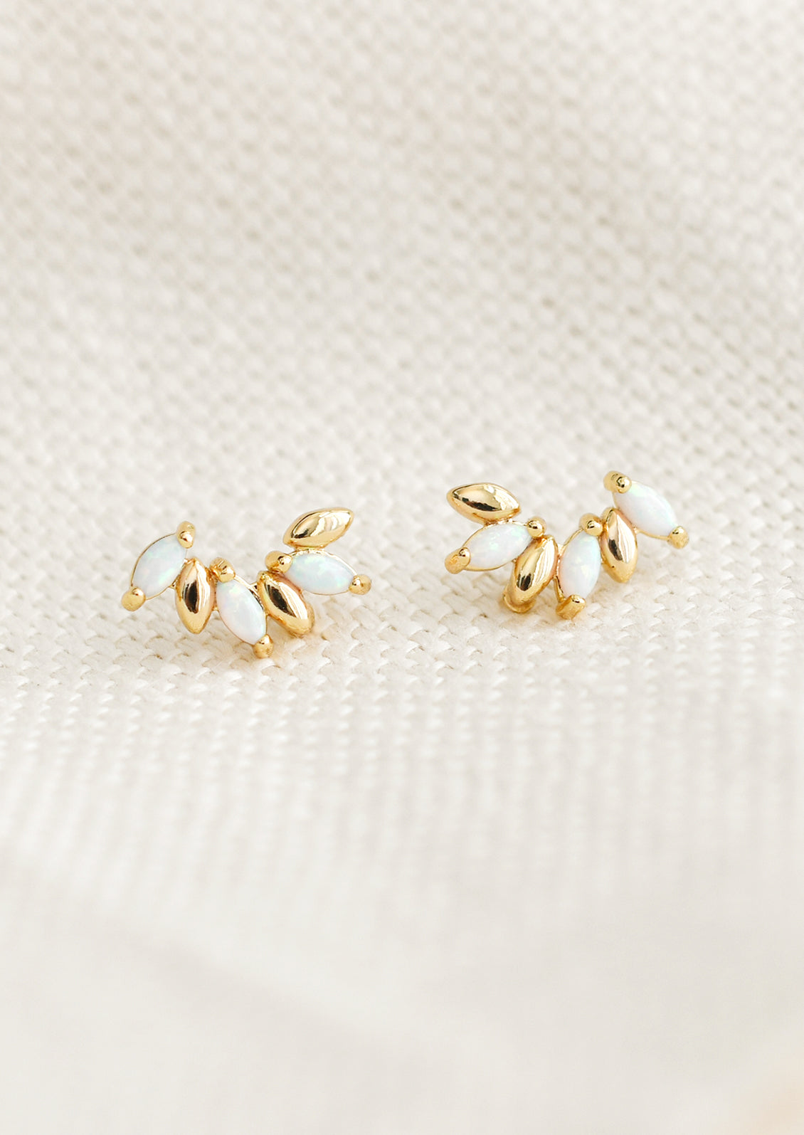 Opal Seed Stud Earrings