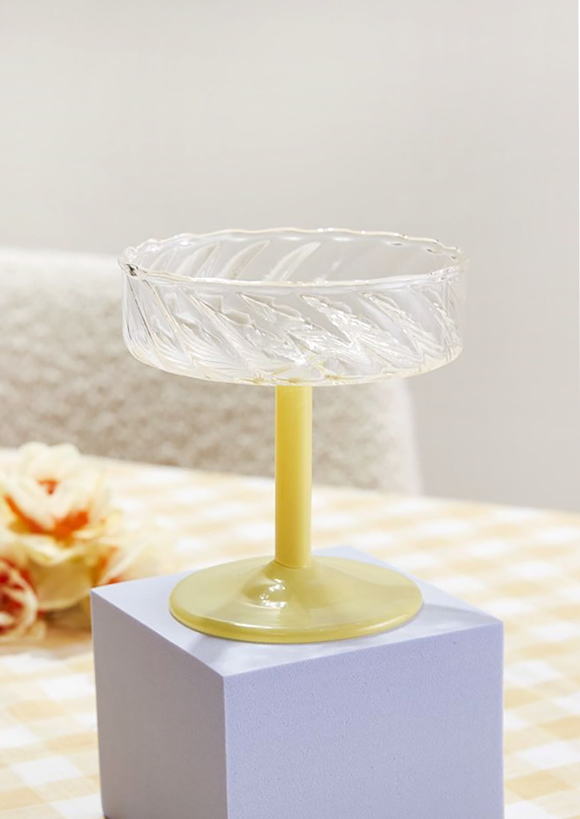 Optic Stemmed Glass