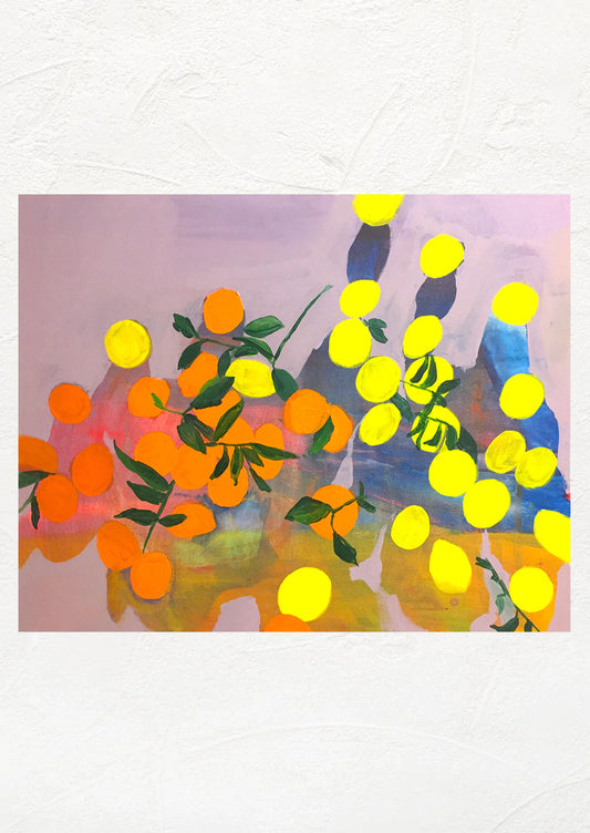 Oranges And Lemons Print