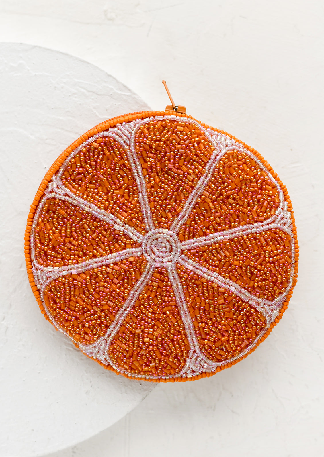 Orange Slice Coin Pouch
