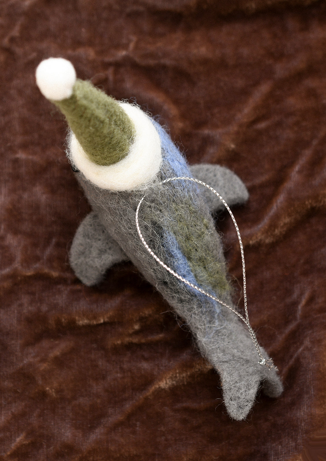 Festive Orca Ornament