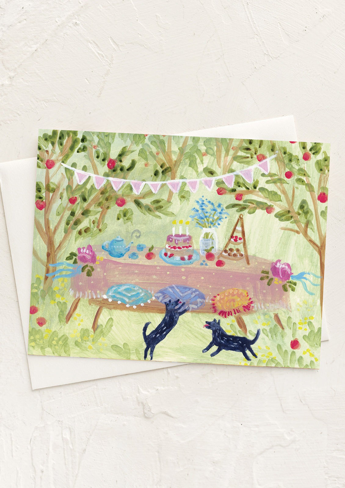 Orchard Party Blank Card