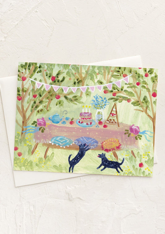 Orchard Party Blank Card