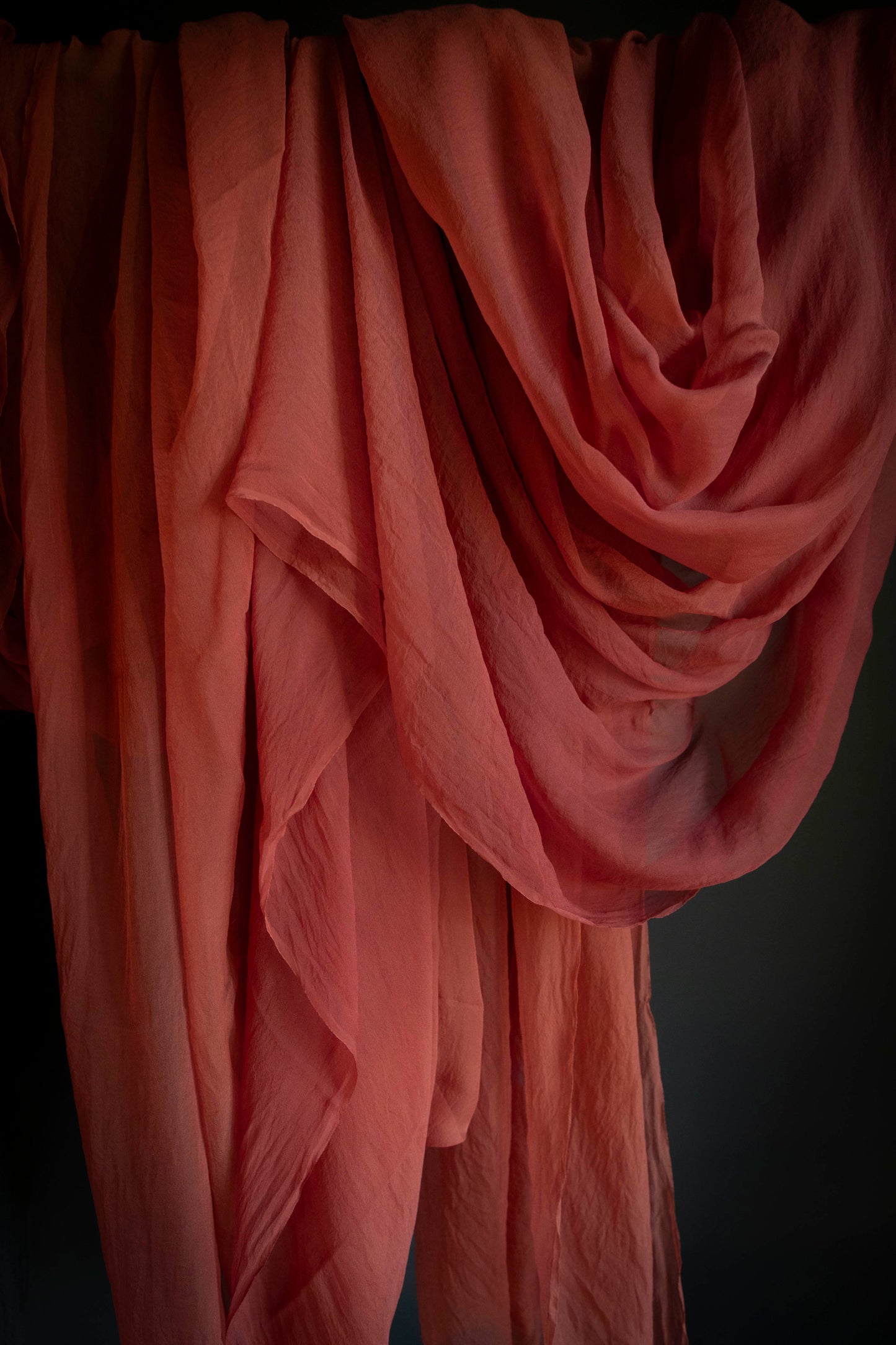 Poppy {Sheer Silk Runner}