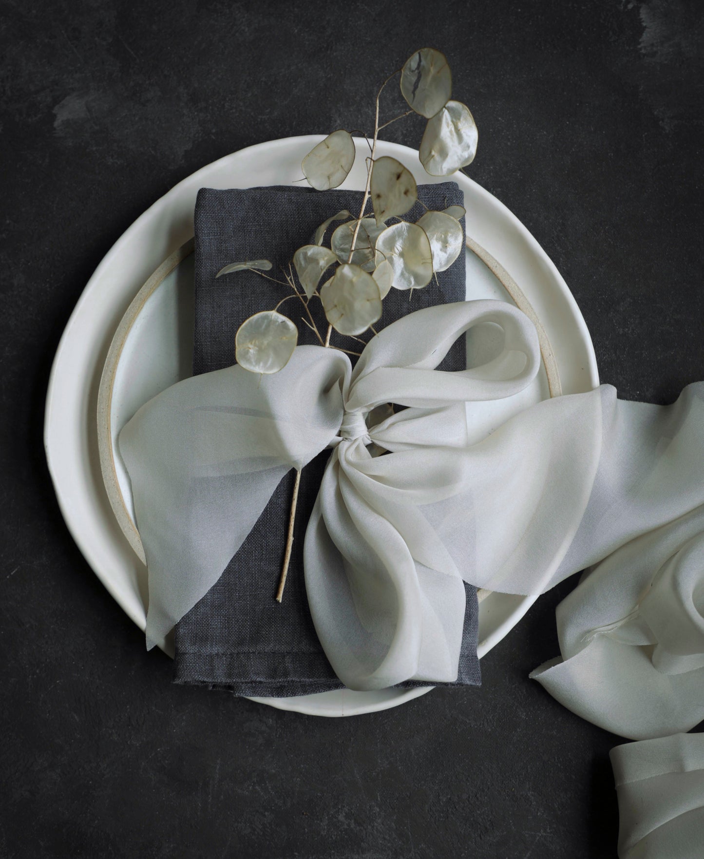 Hand-Loomed Linen Napkin Set of 4