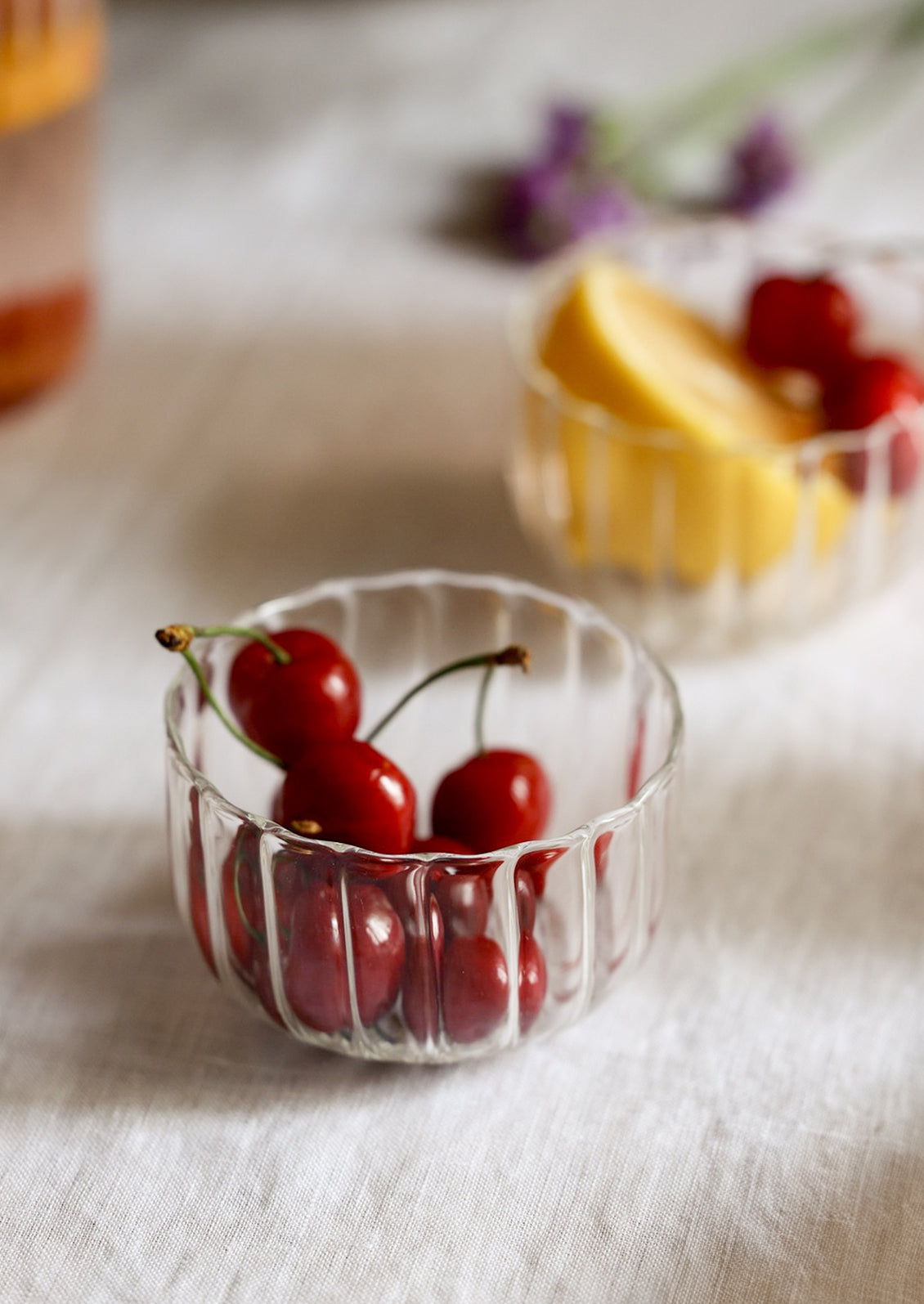 Otto Fluted Glass Bowl