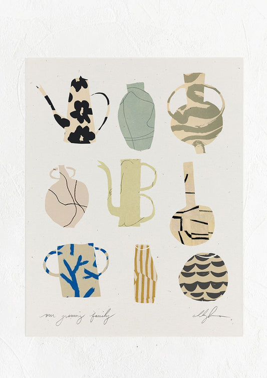 Our Growing Family Print