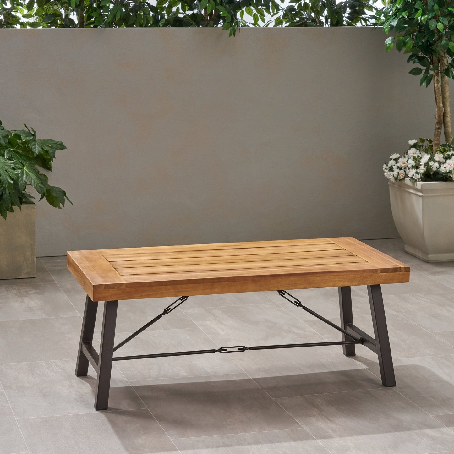 Outdoor Acacia Wood Coffee Table