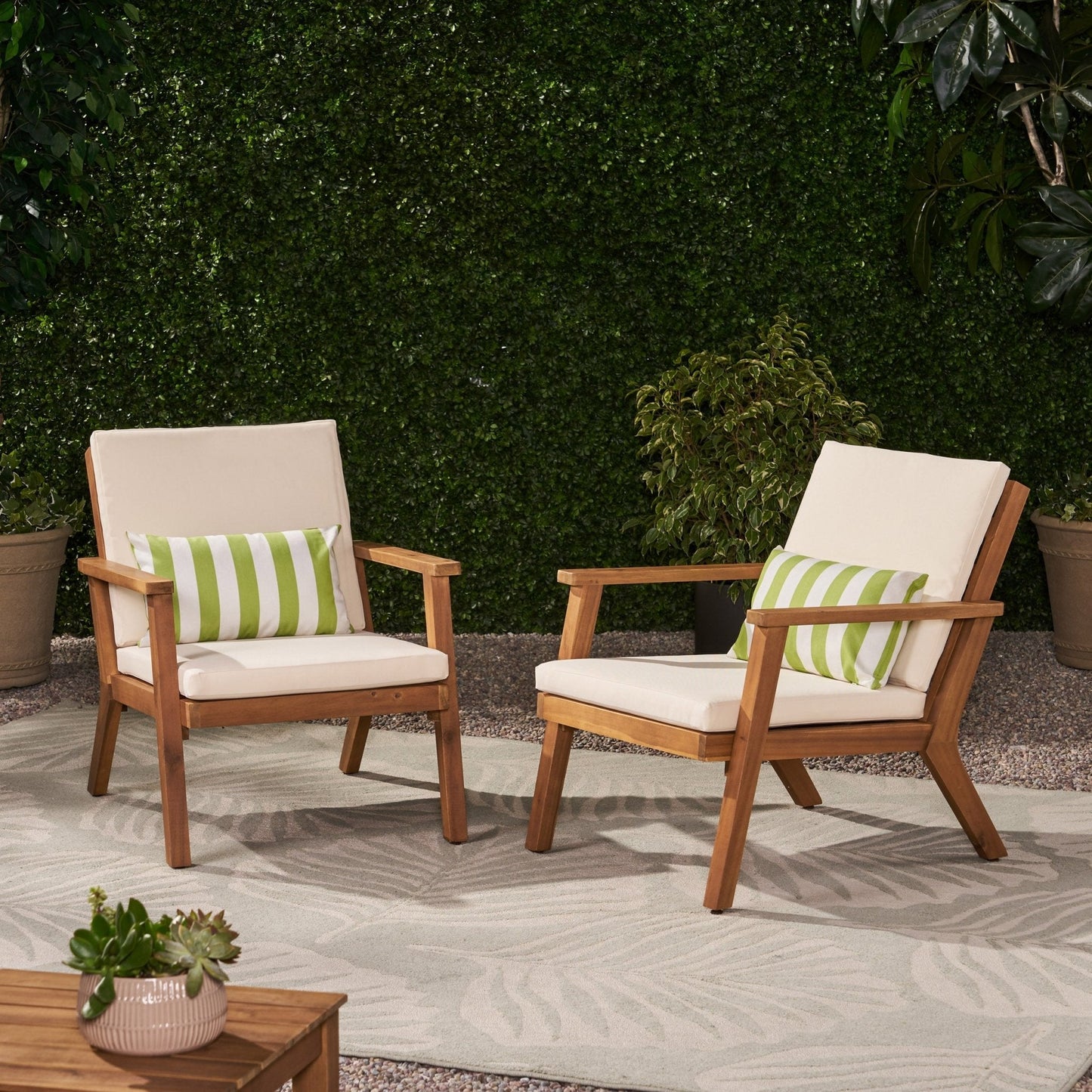 Outdoor Club Chair with Cushion