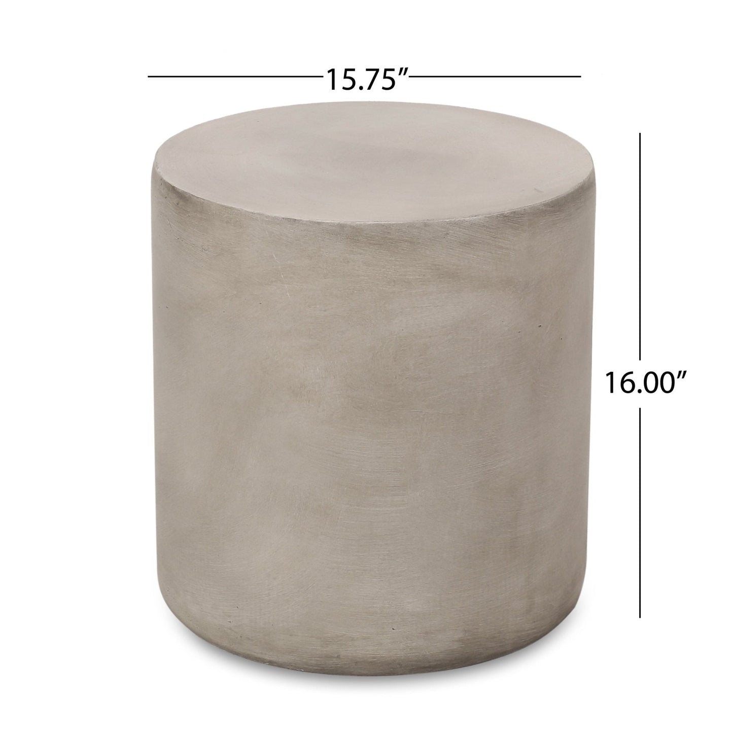 Outdoor Concrete Side Table