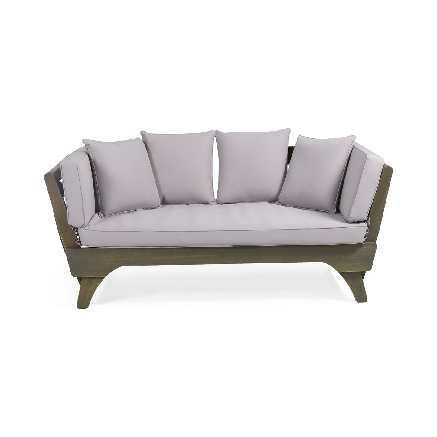 Outdoor Expandable Daybed with Water-Resistant Cushion