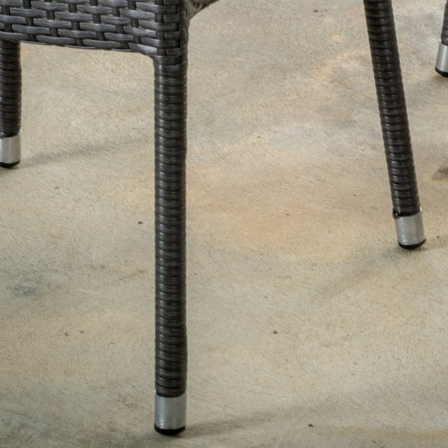 Outdoor PE Wicker Stacking Armchair
