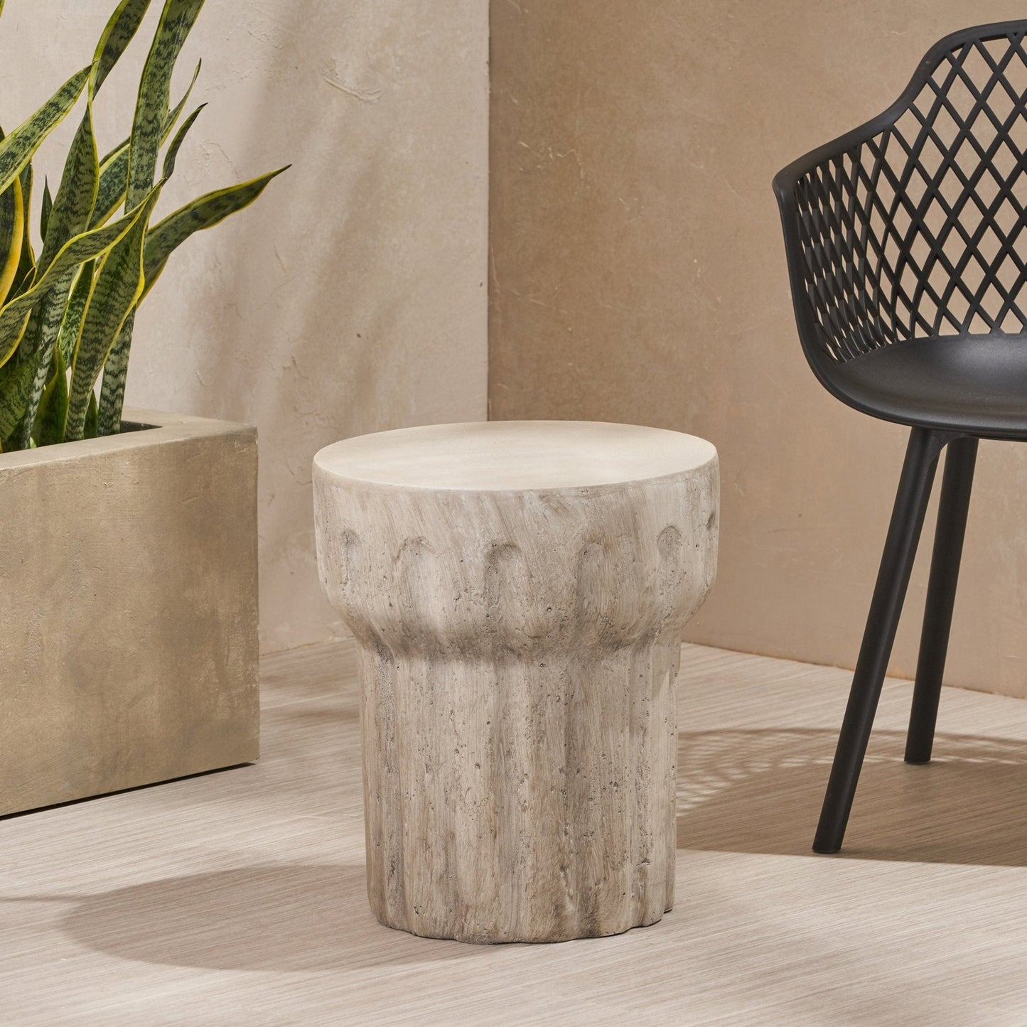 Outdoor Round Side Table